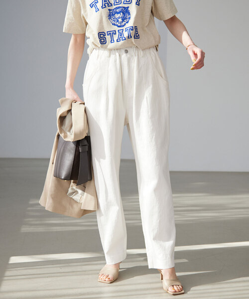 美品】ダーマコレクション 配色ニットコート ダブルブレスト 日本製  