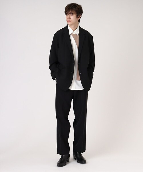 tk.TAKEO KIKUCHI(ティーケータケオキクチ)の「◆リアルレザージョッパーブーツ(ブーツ・メンズ・ブラック・55/65/75)」の4枚目の写真