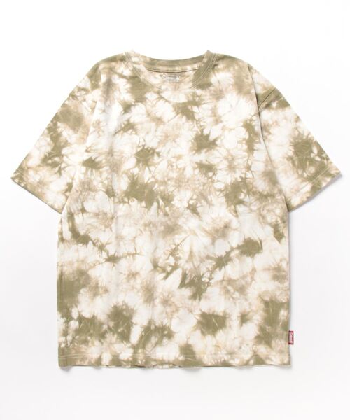 COLEMAN(コールマン)の「Coleman【コールマン】ユニセックス タイダイ柄クルーネックTシャツ(Tシャツ/カットソー・レディース・カーキ/ベージュ/グレー・L/S/M/LL)」の3枚目の写真