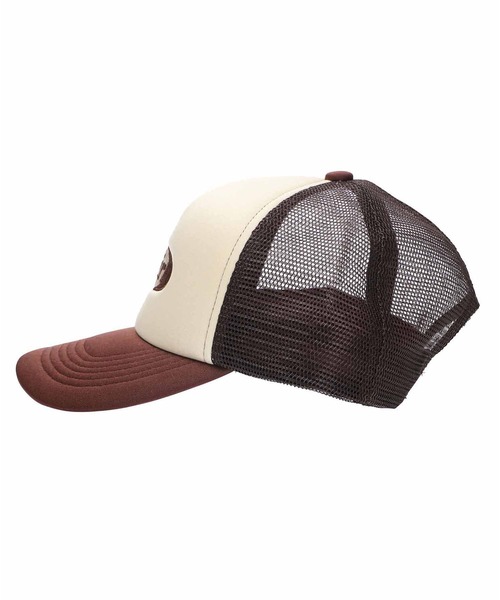 X-girl(エックスガール)の「OVAL LOGO TRUCKER CAP(キャップ・レディース・ブラウン/グレー/ブラック・ONE SIZE)」の10枚目の写真