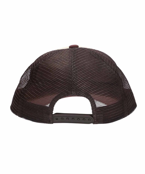 X-girl(エックスガール)の「OVAL LOGO TRUCKER CAP(キャップ・レディース・ブラウン/グレー/ブラック・ONE SIZE)」の6枚目の写真