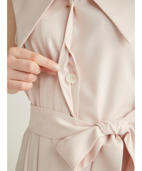 FURFUR（ファーファー）の「ジレワンピース（ワンピース・レディース・ピンク/グレー/ブラック・FREE）」の5枚目の写真