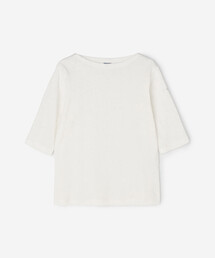 ORCIVAL | ORCIVAL | ボートネック5分袖リブTシャツ WOMEN(Tシャツ/カットソー)