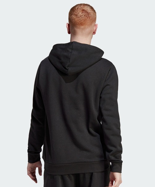 adidas(アディダス)の「エッセンシャルズ+ Made with Hemp パーカー / アディダスオリジナルス adidas Originals(パーカー・メンズ・グリーン/ブラック・3XL/X-LARGE/SMALL/MEDIUM/X-SMALL/XX-LARGE/LARGE)」の3枚目の写真