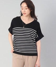 【大人気のベストセラーアイテム!/洗える】前後2WAY レーヨンストレッチニット