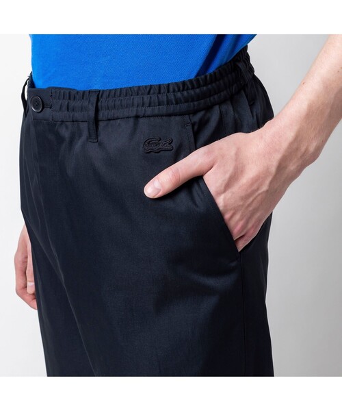 LACOSTE(ラコステ)の「ギガタルイージーワイドパンツ(チノパンツ・メンズ・ベージュ/オフホワイト/ブラック・42/46/38)」の18枚目の写真