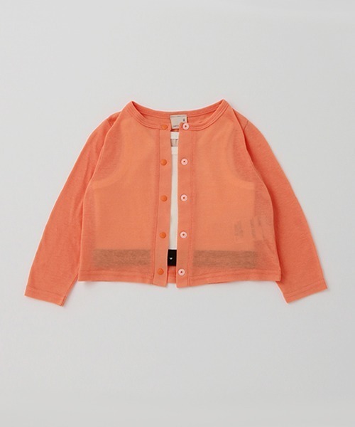 petit main（プティマイン）の「【UVカット】シアーカーデタンクセット（アンサンブル・キッズ・オフホワイト/オレンジ・110cm/80ｃｍ/120cm/90cm/100cm）」の18枚目の写真