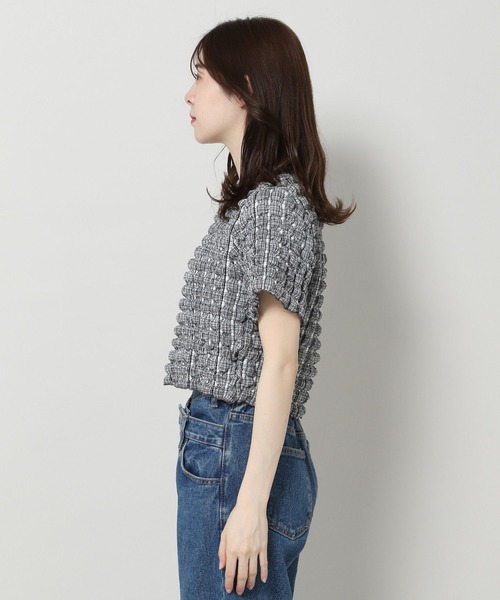 ALAND(エーランド)の「3.3 Field Trip/エンボスチェックTOP 2904754(Tシャツ/カットソー・レディース・イエロー/ブラック・FREE)」の15枚目の写真
