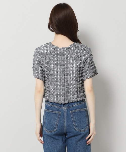ALAND(エーランド)の「3.3 Field Trip/エンボスチェックTOP 2904754(Tシャツ/カットソー・レディース・イエロー/ブラック・FREE)」の16枚目の写真