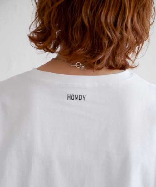 notch.（ノッチ）の「オーバーサイズフォトTシャツ（Tシャツ/カットソー・レディース・ピンク/ブラック/グリーン/ターコイズブルー・M）」の8枚目の写真