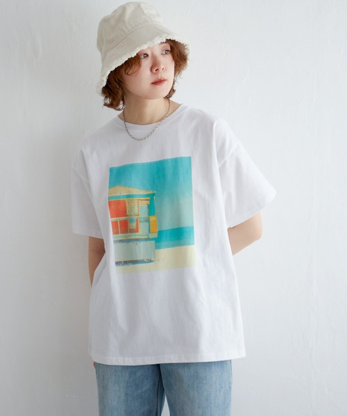 notch.（ノッチ）の「オーバーサイズフォトTシャツ（Tシャツ