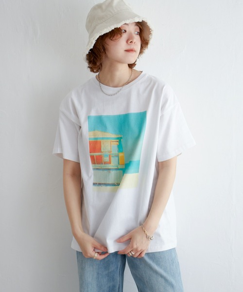 ✨ANCFANTSCBLSS Tシャツ✨ オーバーサイズ✨グリーン STARTER オーバーサイズTシャツ キッズ[品番：MSSK1628162