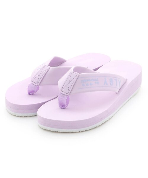 algy（アルジー）の「柔らかサンダルPro KIDS A（サンダル・キッズ・サックスブルー/ブラック/ラベンダー・18/20/22/24）」の3枚目の写真