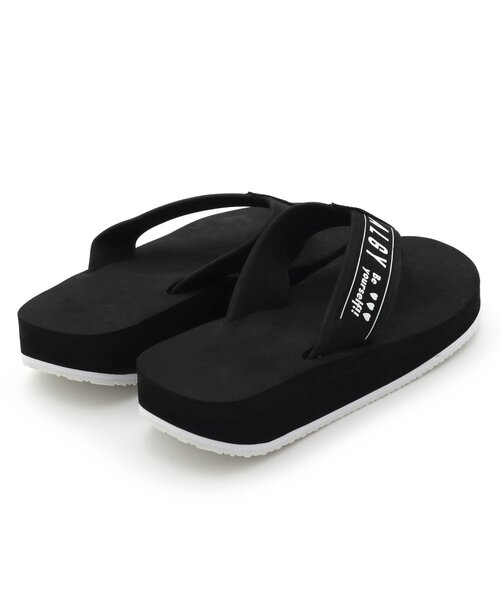 algy（アルジー）の「柔らかサンダルPro KIDS A（サンダル・キッズ・サックスブルー/ブラック/ラベンダー・18/20/22/24）」の9枚目の写真