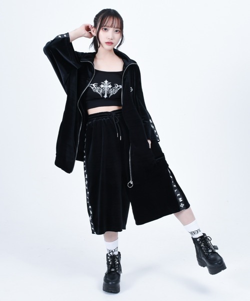 REFLEM（レフレム）の「『REFLEM/レフレム』ベロアハーフパンツ