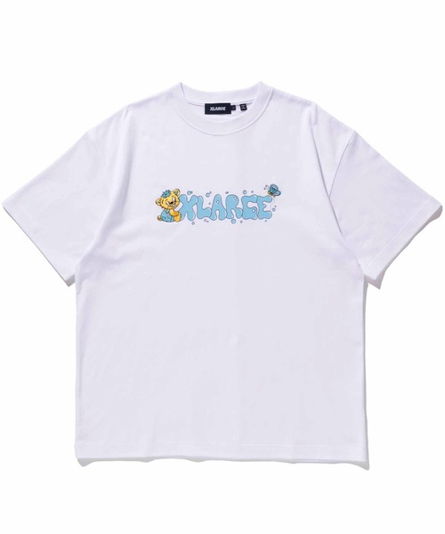 XLARGE（エクストララージ）の「MAD BEAR S/S TEE（Tシャツ/カットソー・メンズ・ブラック/ホワイト/パープル・S/M/L/XL）」の2枚目の写真