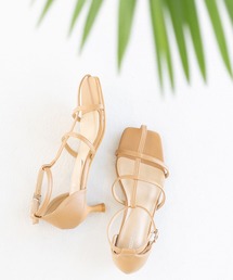 Andemiu | ナローTストラップサンダル905299(サンダル)