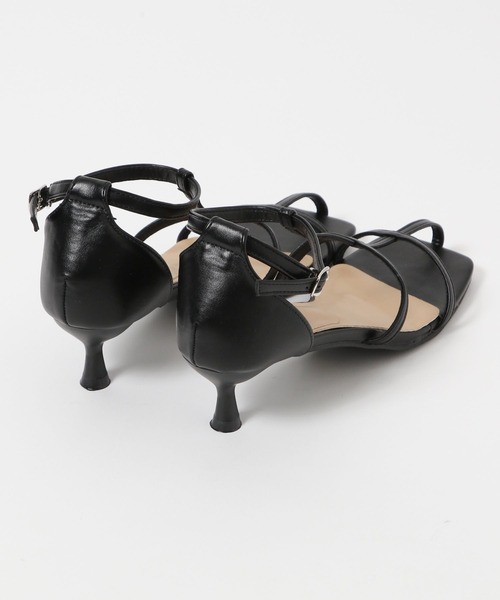 Andemiu（アンデミュウ）の「ナローTストラップサンダル905299（サンダル・レディース・ブラウン/ブラック・MEDIUM/LARGE）」の14枚目の写真