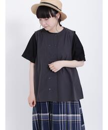 Samansa Mos2 | シェフ釦ベスト(ベスト)