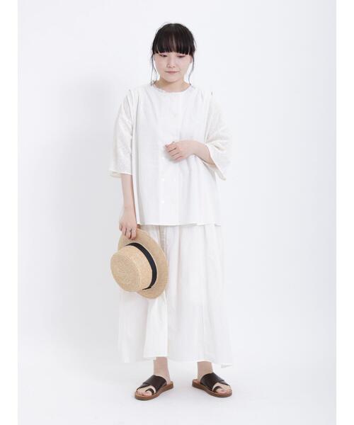 Samansa Mos2(サマンサ モスモス)の「シェフ釦ベスト(ベスト・レディース・モカ/キナリ/チャコールグレー・F)」の8枚目の写真