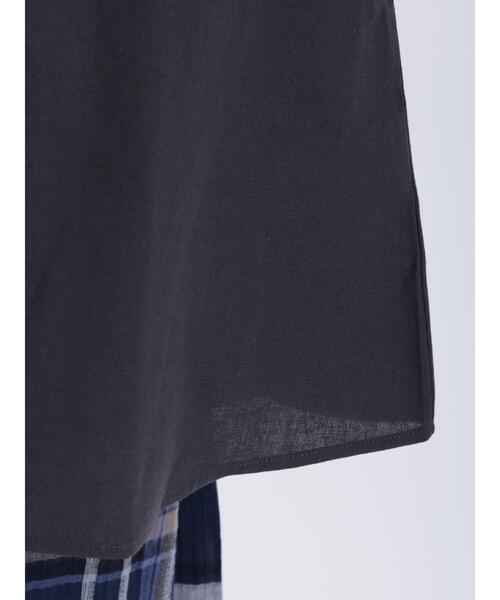 Samansa Mos2(サマンサ モスモス)の「シェフ釦ベスト(ベスト・レディース・モカ/キナリ/チャコールグレー・F)」の21枚目の写真