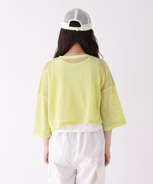 repipi armario（レピピ アルマリオ）の「☆セットアイテム☆7分袖メッシュT＆ショートロゴタンク（その他トップス・キッズ・ライム/ホワイト/ブラック・SMALL/MEDIUM/LARGE）」の13枚目の写真