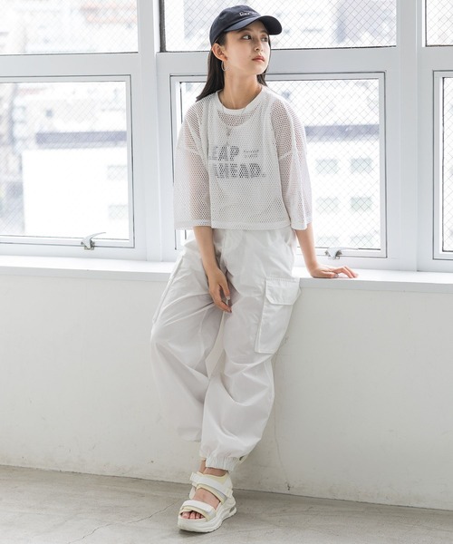 repipi armario（レピピ アルマリオ）の「☆セットアイテム☆7分袖メッシュT＆ショートロゴタンク（その他トップス・キッズ・ライム/ホワイト/ブラック・SMALL/MEDIUM/LARGE）」の22枚目の写真