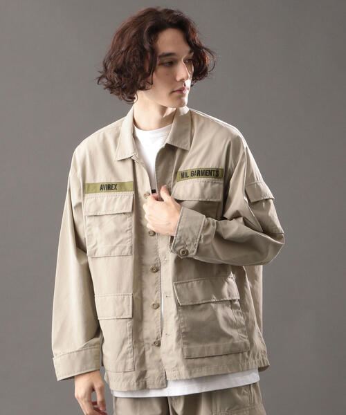 AVIREX（アヴィレックス）の「【MILITARY GARMENTS】バギー フィット B.D.U. ジャケット/BAGGY FIT B.D.U. JACKET（その他アウター・メンズ・ブラック/オリーブ・2/3）」の21枚目の写真
