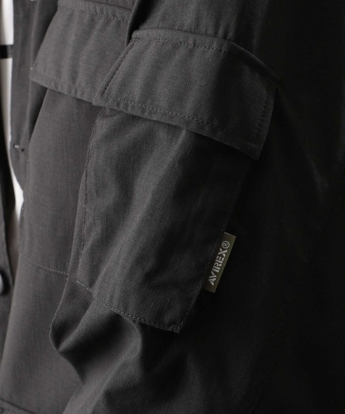AVIREX（アヴィレックス）の「【MILITARY GARMENTS】バギー フィット B.D.U. ジャケット/BAGGY FIT B.D.U. JACKET（その他アウター・メンズ・ブラック/オリーブ・2/3）」の11枚目の写真