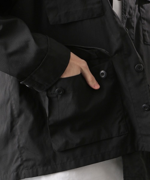 AVIREX（アヴィレックス）の「【MILITARY GARMENTS】バギー フィット B.D.U. ジャケット/BAGGY FIT B.D.U. JACKET（その他アウター・メンズ・ブラック/オリーブ・2/3）」の13枚目の写真
