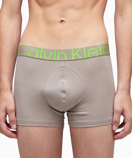 Calvin Klein(カルバン・クライン)の「FUTURE SHIFT COTTON - トランクス(ボクサーパンツ・メンズ・グレー/ブラック・M/S/XL/L)」の6枚目の写真