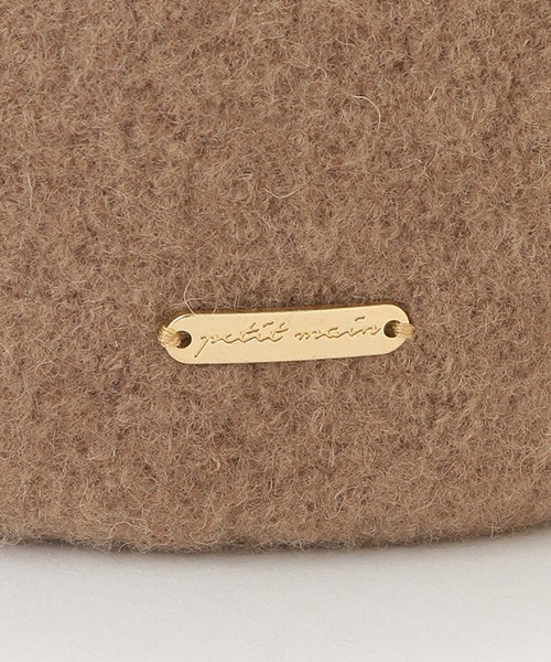 petit main（プティマイン）の「ベレー帽（キャップ・キッズ・アイボリー/ブラック/モカ・50cm/52cm/54cm）」の11枚目の写真