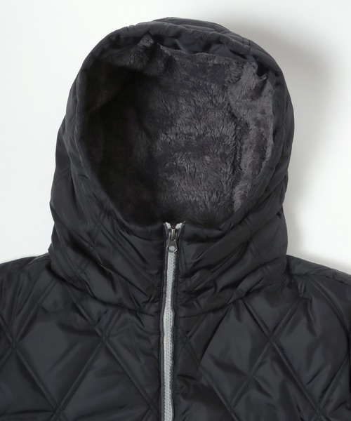 CONVERSE（コンバース）の「CONVERSE/コンバース 撥水 キルティング エコダウン ナイロンジャケット フーディー（ダウンジャケット/コート・メンズ・ブルーグリーン/ワイン/ブラック/ネイビー/ベージュ・LL/L/M）」の8枚目の写真