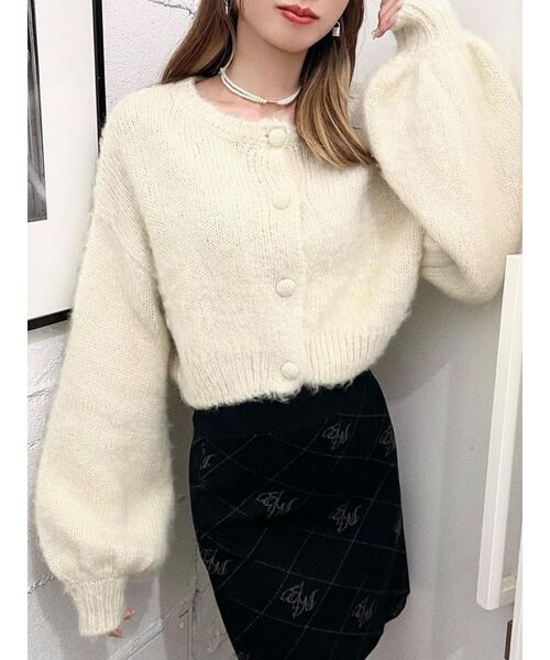 EATME（イートミー）の「ロゴチャームフェイクパールチョーカー（チョーカー・レディース・オフホワイト・FREE）」の4枚目の写真