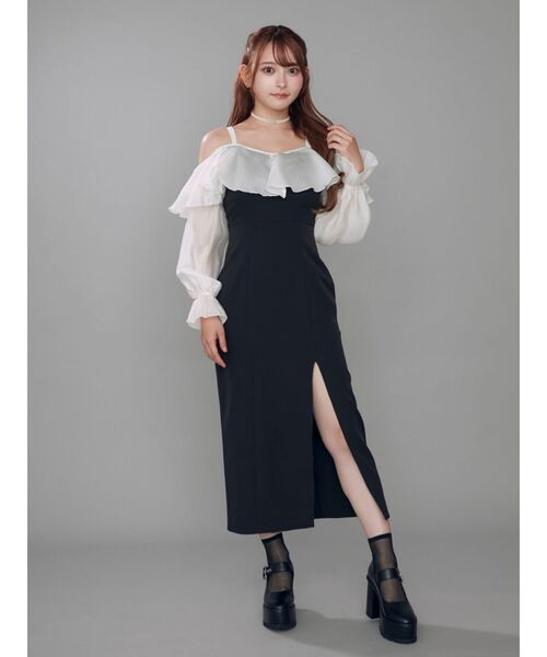 EATME（イートミー）の「ロゴチャームフェイクパールチョーカー（チョーカー・レディース・オフホワイト・FREE）」の8枚目の写真