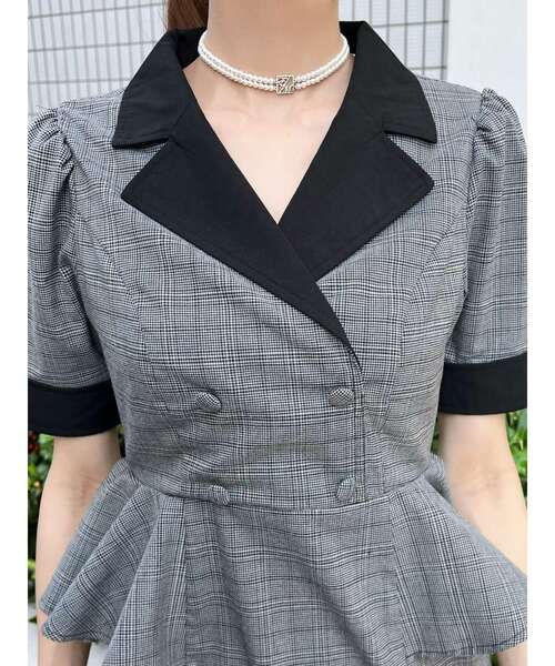 EATME（イートミー）の「ロゴチャームフェイクパールチョーカー（チョーカー・レディース・オフホワイト・FREE）」の13枚目の写真