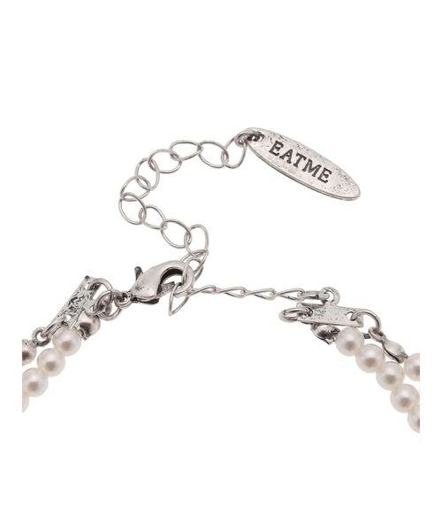 EATME（イートミー）の「ロゴチャームフェイクパールチョーカー（チョーカー・レディース・オフホワイト・FREE）」の16枚目の写真