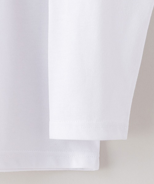 LB/S (エルビーエス)の「【ZEROSTAIN/ゼロステイン】汗染みの目立たないTシャツ 切り替え ロンT 撥水 防汚 UVカット 紫外線対策(Tシャツ/カットソー・メンズ・ホワイト系その他/ブルーグレー/ホワイト/その他/ブラック/ブラック系その他/その他1/グリーン・MEDIUM/LARGE/X-LARGE)」の18枚目の写真