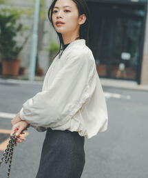 NATURAL BEAUTY BASIC | ◇【Oggi11月号掲載】バルーンブルゾン(MA-1)