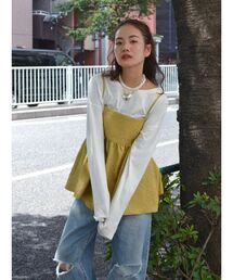 Ungrid | バックオープンジャカードキャミ(キャミソール)