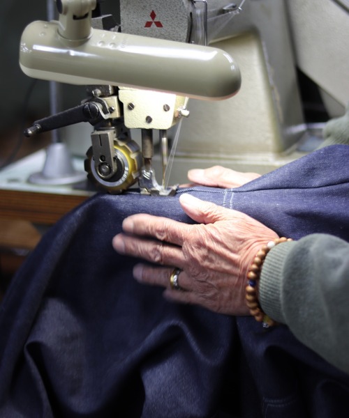 BLAYMORE（ブレイモア）の「Rigid Wide Denim Pants（その他パンツ・レディース・インディゴブルー・2）」の10枚目の写真