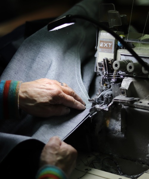 BLAYMORE（ブレイモア）の「Rigid Wide Denim Pants（その他パンツ・レディース・インディゴブルー・2）」の9枚目の写真