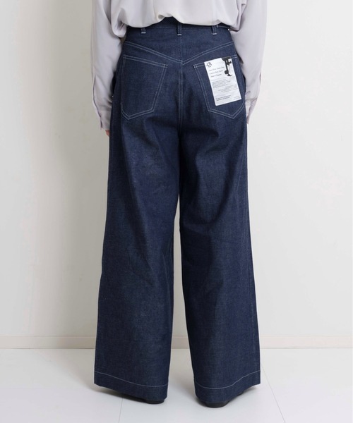 BLAYMORE（ブレイモア）の「Rigid Wide Denim Pants（その他パンツ・レディース・インディゴブルー・2）」の3枚目の写真