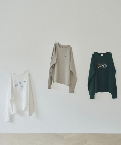 アソートデザインロンT（Tシャツ/カットソー）｜unclip（アン