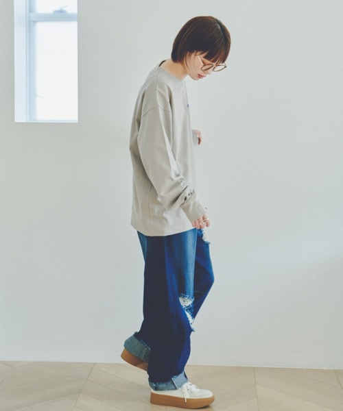 セール】アソートデザインロンT（Tシャツ/カットソー）｜unclip（アン