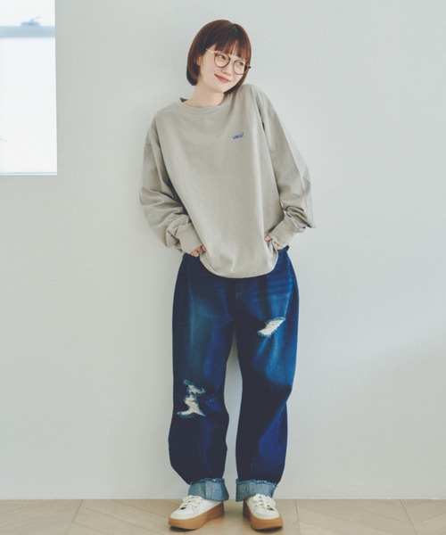 セール】アソートデザインロンT（Tシャツ/カットソー）｜unclip（アン