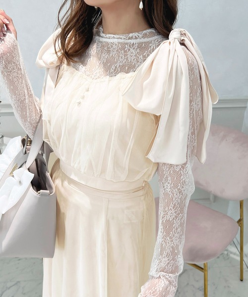 セール中♡　ホワイトチュールオーダー セール】【セットアップ可能】チュールビスチェ【ZOZOTOWN限定アイテム