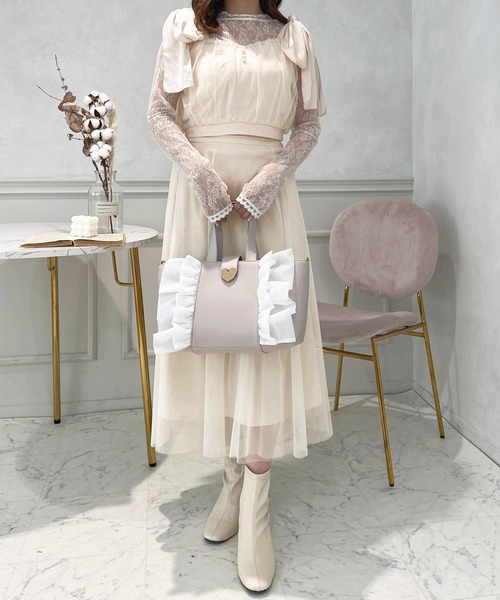 セール】【セットアップ可能】チュールビスチェ【ZOZOTOWN限定アイテム