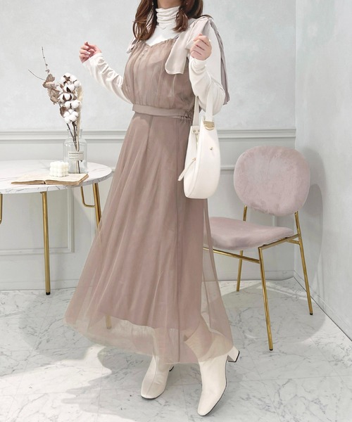 セール】【セットアップ可能】チュールビスチェ【ZOZOTOWN限定アイテム