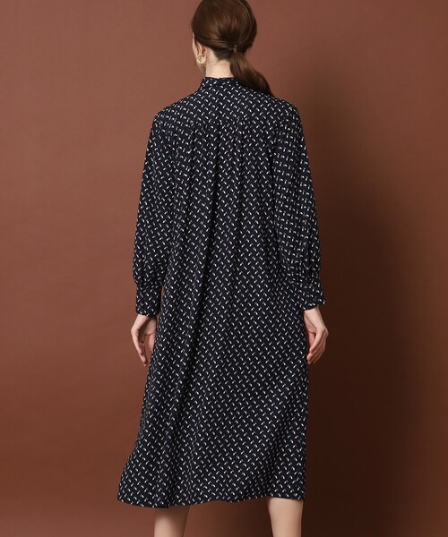 DRESSTERIOR(ドレステリア)の「 【otonaMUSE12月号掲載】【2WAY】幾何プリントボウタイワンピース(ワンピース)」 - WEAR
